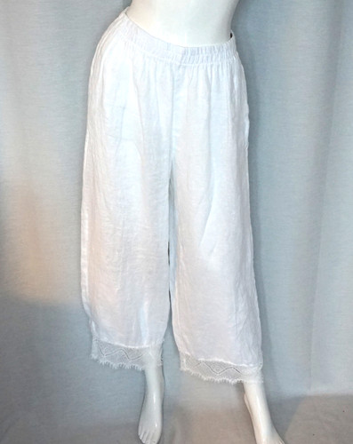 Boho leinen hose wideleg - boho, pants