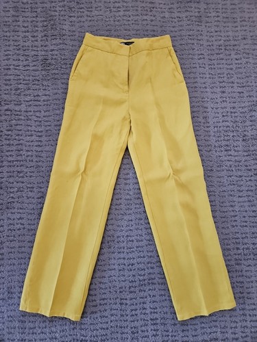 Leinen cullote von zara high - leinen,