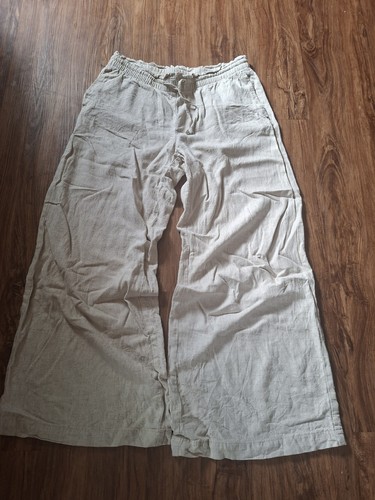 Hose marlene leinen - h&m, weites