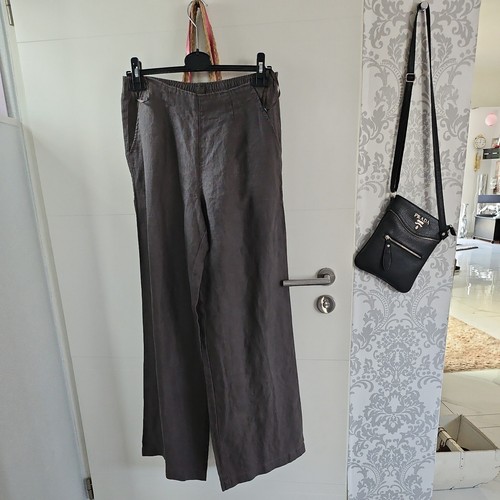 Leinenhose braun s - braun, gr.